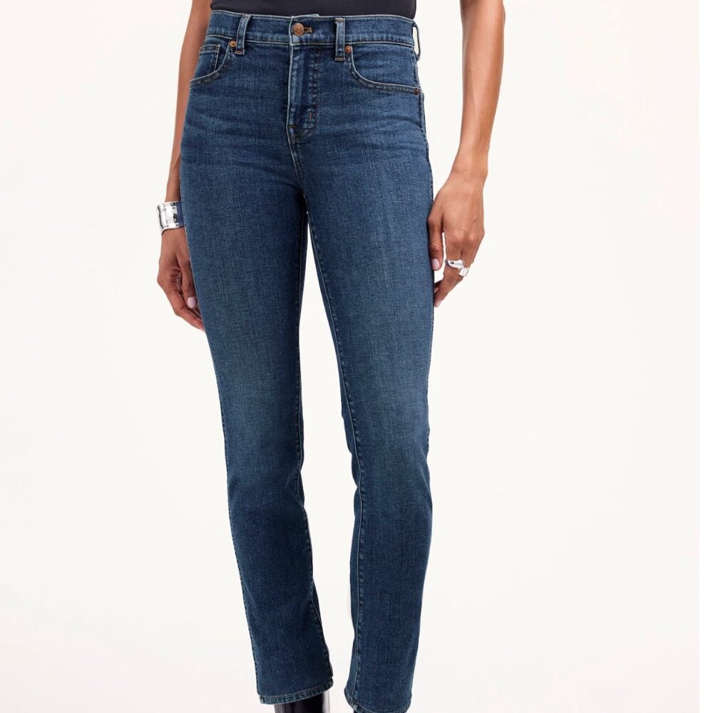 Madewell Mid-Rise Stovepipe Jeans